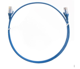 8ware CAT6 Thin Cable 1.5m / 150cm - Blue Color Premium RJ45 Ethernet Network LAN UTP Patch Cord 26AWG CAT6THINBL-1.5M