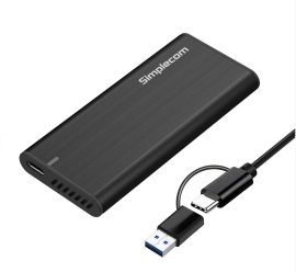 Simplecom SE502 M.2 SSD (B Key SATA) to USB 3.0 External Enclosure (LS) --> HXSI-SE502C SE502C
