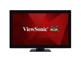 ViewSonic 27" TD2760 10-point Touch Screen Monitor, Advance Ergonomic Tilt or flat. Supports Winodws, Chrom, Linux, Android, TD2760
