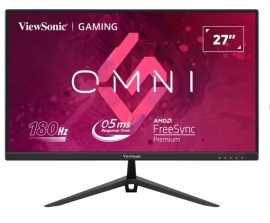 ViewSonic VX2728 27” 180Hz 0.5ms, Fast IPS, Crisp Image & Smooth play. VESA Clear MR certified, Freesync, Adaptive Sync, Speakers, Gaming Monitor VX2728-180