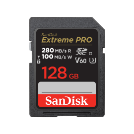 SanDisk 128GB Extreme PRO SDXC UHS-II Card (SDSDXEP-128G-GN4IN)