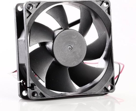 80mm TFX Silent Case Fan - Fan only no Screw for Aywun SQ05 TFX PSU 1500rpm. Mini 2Pin Connector. 80TFXFAN-SPINv2