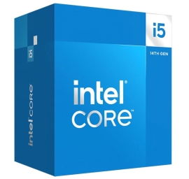 Intel i5 14400 CPU 3.5GHz (4.7GHz Turbo) 14th Gen LGA1700 10-Cores 16-Threads 29.5MB 65W UHD Graphics 730 Retail Raptor Lake with Fan BX8071514400