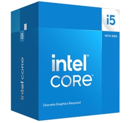 Intel i5 14400F CPU 3.5GHz (4.7GHz Turbo) 14th Gen LGA1700 10-Cores 16-Threads 29.5MB 65W Graphics Card Required Retail Raptor Lake with Fan BX8071514400F