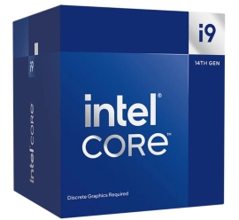 Intel i9 14900F CPU 4.3GHz (5.8GHz Turbo) 14th Gen LGA1700 24-Cores 32-Threads 68MB 65W Graphics Card Required Retail Raptor Lake with Fan BX8071514900F