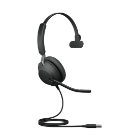 Jabra Evolve2 40 SE Wired USB-A UC Mono Headset, 360° Busy Light, Noise Isolationg Ear Cushions, 2Yr Warranty 24189-889-999