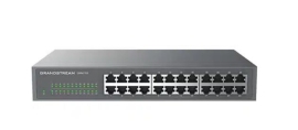 Grandstream IPG-GWN7703 Unmanaged Network Switch Key Features: Plug-and-play; 24 Gigabit ports; 48Gbps switching capacity; Mac Address Auto-Learning GWN7703
