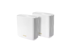 ASUS ZenWiFi XT8 V2 AX6600 WiFi 6 Tri-Band Whole-Home Mesh Routers White Colour (2 Pack) XT8 V2/W-2-PK