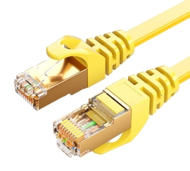 8Ware CAT7 Cable 5m - Yellow Color RJ45 Ethernet Network LAN UTP Patch Cord Snagless CAT7-F-5YEL