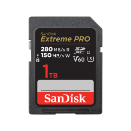 SanDisk 1TB Extreme PRO SDXC UHS-II Card (SDSDXEP-1T00-GN4IN)