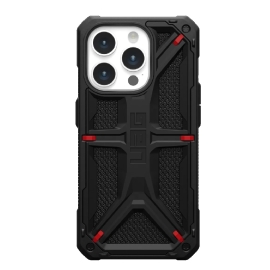 UAG Monarch Kevlar Apple iPhone 15 Pro (6.1") Case - Kevlar Black (114278113940), 20ft. Drop Protection(6M),5 Layers of Protection,Tactical Grip 1.14278E+11