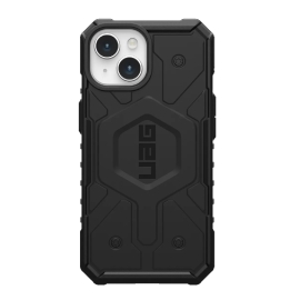 UAG Pathfinder MagSafe Apple iPhone 15 (6.1") Case - Black (114291114040), 18ft. Drop Protection (5.4M), Tactical Grip, Raised Screen Surround 1.14291E+11