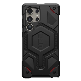 UAG Monarch Kevlar Samsung Galaxy S24 Ultra 5G (6.8") Case - Black (214415113940), 20 ft. Drop Protection (6M), Multiple Layers,Tactical Grip,Rugged 2.14415E+11