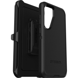 OtterBox Defender Samsung Galaxy S24+ 5G (6.7") Case Black - (77-94487),DROP+ 5X Military Standard,Included Holster,Wireless Charging Compatible 77-94487