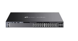 TP-Link SG6428XHP Omada 24-Port Gigabit Stackable L3 Managed PoE+ Switch with 4 10G Slots SG6428XHP