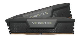 Corsair Vengeance 64GB (2x16GB) DDR5 UDIMM 5600Mhz C40 1.25V Black Desktop PC Gaming Memory CMH64GX5M2B5600C40