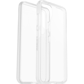 OtterBox React Samsung Galaxy S24 5G (6.2') Case Clear - (77-94659),DROP+ Military Standard,Raised Edges,Hard Case, Wireless Charging Compatible
