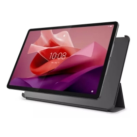 Lenovo Tab P12 Folio Case - Grey (ZG38C05252), All-Around Protection, Convertible folio stand for hands-free viewing, Built-in pen holder, 1YR ZG38C05252