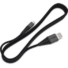OtterBox Micro-USB to USB-A Cable (3M) - Black (78-51152),2.4 AMP High-Speed Fast Charge,Tangle-Resistant Braided Nylon, Rugged, Durable,Strain Relief