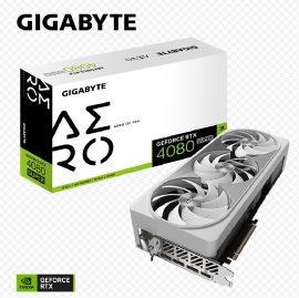 Gigabyte GeForce RTX™ 4080 SUPER AERO OC 16G GDDR6X Video Card 2595MHz PCIE4.0x16 DP1.4a *3 HDMI 2.1 *1 GV-N408SAERO OC-16GD
