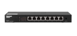 QNAP QSW-1108-8T Instantly upgrade your network to 2.5GbE connectivity 8xPorts 8x2.5GbE 12V/1.5A QSW-1108-8T