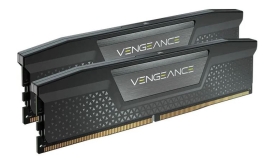 Corsair VENGEANCE® 16GB (2x8GB) DDR5 DRAM 5200MT/s CL40 Memory Kit — Black CMK16GX5M2B5200C40