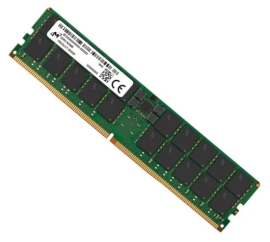 Micron/Crucial 64GB (1x64GB) DDR5 RDIMM 4800MHz CL40 2Rx4 ECC Registered Server Data Center Memory 3yr wty MTC40F2046S1RC48BR