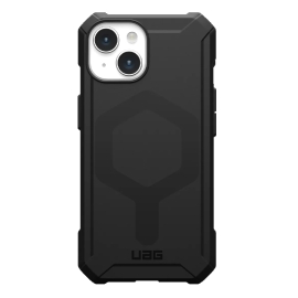 UAG Essential Armor MagSafe Apple iPhone 15 (6.1') Case - Black (114288114040), 15ft. Drop Protection(4.6M),Raised Screen Surround, Corner Protection