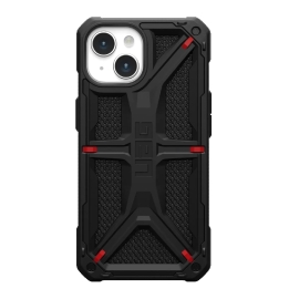 UAG Monarch Kevlar Apple iPhone 15 (6.1") Case - Kevlar Black (114289113940), 20ft. Drop Protection (6M),5 Layers of Protection,Tactical Grip 1.14E+11