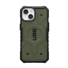 UAG Pathfinder MagSafe Apple iPhone 15 (6.1') Case - Olive Drab (114291117272),18ft. Drop Protection (5.4M),Raised Screen Surround,Armored Shell