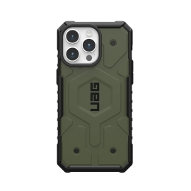UAG Pathfinder MagSafe Apple iPhone 15 Pro Max (6.7") Case - Olive Drab(114301117272),18ft. Drop Protection(5.4M),Tactical Grip,Raised Screen Surround 1.14E+11