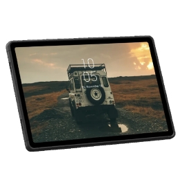 UAG Scout Samsung Tab A9+ (11') with Kickstand & Handstrap Case - Black(224450114040), DROP+ Military Standard, Impact-Resistant Core, Featherlight