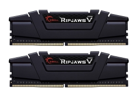 Dual Channel: 32GB (2x16GB) DDR4 3600MHz CL18 Ripjaws V - Desktop Memory F4-3600C18D-32GVK
