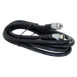 F TYPE Male - F TYPE Male Patch Lead RG59 Quad Shield 1.8m - 008.007.0009