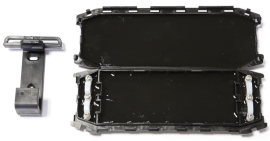 10 Pair Lead-In Gel Snap Closure, Toolless, suitable for 2 x 10 pair in-line & butt-end cables, 0.40 & 0.64mm conductor size NBN SKU 10028622 / Telstra SKU 51300205 ** Not re-enterable – single use only ** - 015.004.0110