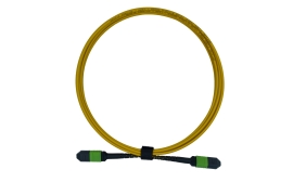 5m MPO-MPO 8F Single mode G652D Fiber Optic Cable | Yellow - MPOFF-OS2-5M-8