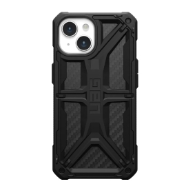 UAG Monarch Apple iPhone 15 (6.1') Case - Carbon Fiber (114289114242), 20ft. Drop Protection(6M), 5 Layers of Protection, Tactical Grip
