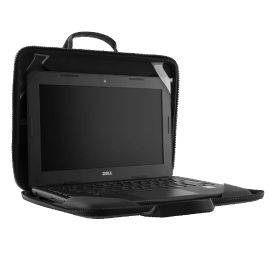 UAG Medium Sleeve with Handle Fits 13' Laptops/Tablets - Black (982800114040), DROP+ Military Standard, Tactical Grip, Wear-Resistant,Mesh Pocket