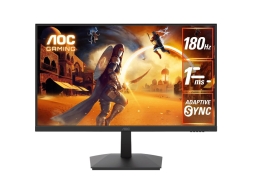 AOC 27" 180hz 1ms VA, FHD, Adaptive Sync, 300 cd/m2, HDMI 2.0, DP 1.4, Line in & Earphone x 1, VESA 100mm, Flicker FREE Low Blue, Gaming Monitor 27G15N
