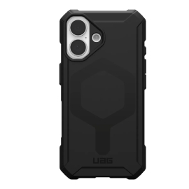 UAG Essential Armor MagSafe Apple iPhone 16 (6.1") Rugged Case - Black (114450114040), 15ft. Drop Protection (4.6M), Raised Screen Surround, Slim 1.14E+11