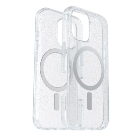 OtterBox Symmetry Clear MagSafe Apple iPhone 16 Pro Max (6.9") Case Stardust - (77-96429), Antimicrobial, DROP+ 3X Military Standard, Raised Edge 77-96429