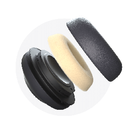 Yealink YHA LEC UH37 1 Replacement Ear Cushion for the UH37 Headset - 1 pair YHA-LEC-UH37-1