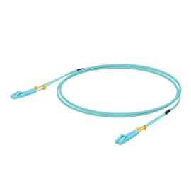Ubiquiti MultiMode 10 Gbps OM3 Duplex LC Cable, 2m Length, Single Unit,10 Gbps Throughput, LC-LC Connector, 2Yr Warr UACC-OFC-MM-2M