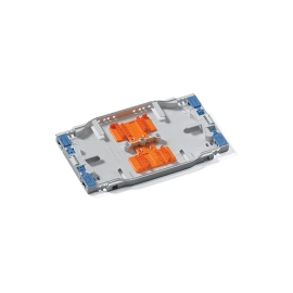 LEVITON | Injection Moulded High Density Splice Tray | Heat Shrink Style (accepts standard sleeves) up to 24 Fibre Splicing - LE-T5PLS-24F