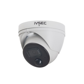 IVSEC TURRET IP CAMERA, 5MP, 2.8MM FIXED LENS, 20FPS, POE, IP66, 30M IR, PIR, MIC, WDRNC110XC - IVNC110XC