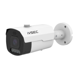IVSEC BULLET IP CAMERA, 5MP, 2.8MM-12MM MOTORISED LENS, 25FPS, POE, IP66, ADV DETNC317ADX - IVNC317ADX
