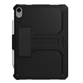 UAG Scout Apple iPad (10.9") (10th Gen) with KickStand & Hand strap Rugged Case- Black (12339HB14040), DROP+ Military Standard, 1 Year Warranty 12339HB14040