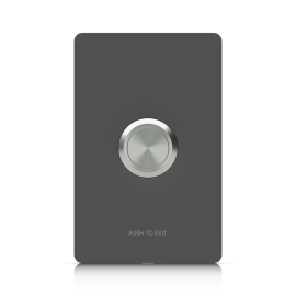 Ubiquiti Access Button, Push-to-exit Button Designed For UniFi Access Hubs, Contacting Rate 30V DC, 2A, Indoor Only, Incl 2Yr Warr UA-Button