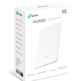 TP-Link Archer Air E5 AX3000 Dual-Band Wi-Fi 6 Air Range Extender, 574 Mbps at 2.4 GHz + 2402 Mbps at 5 GHz , 8mm Ultra-thin Shell, Multiple Installat Archer Air E5