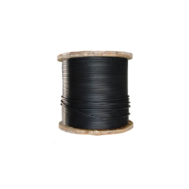 4cabling 6 Core OS2 Loosetube Drycore x 80m, 2mm oversleeving, 400mm stagger with LC-LC Terminations, pulling socks & on a drum - 040.060.0133